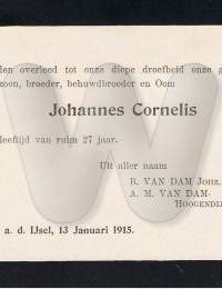 Rouwkaart Johannis Cornelis van Dam 1915.jpg